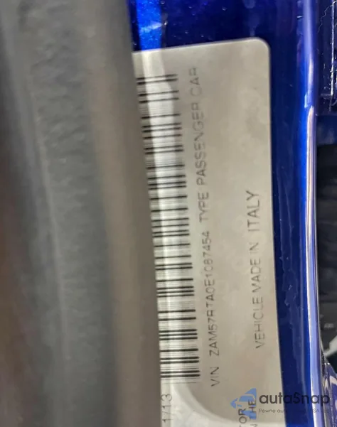 2014 Maserati Ghibli S z USA, uszkodzony, nr VIN ZAM57RTA0E1087454